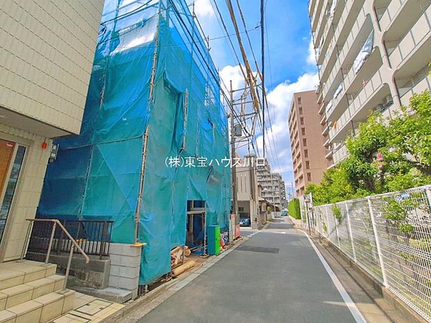 前面道路含む現地