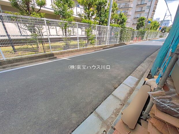 前面道路含む現地