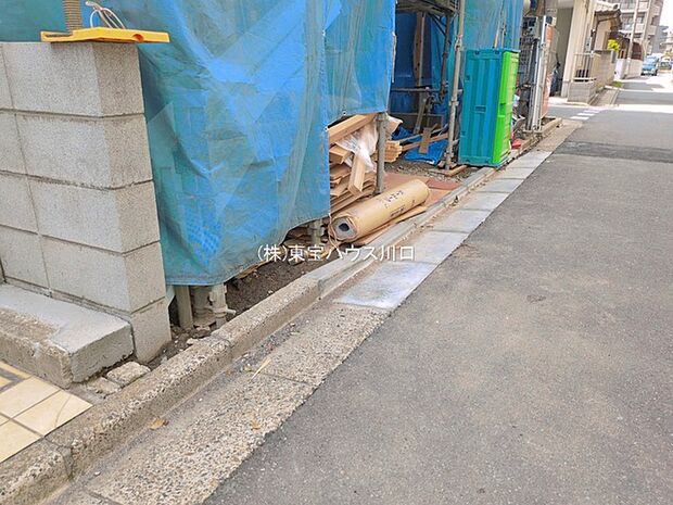 前面道路含む現地