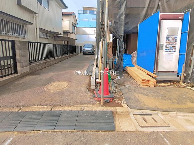 前面道路含む現地