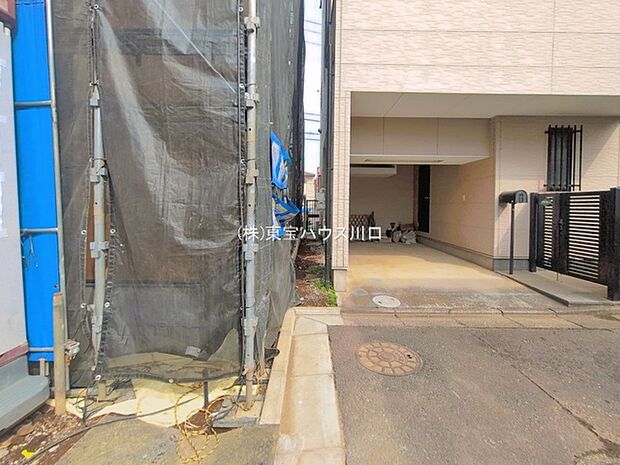 前面道路含む現地