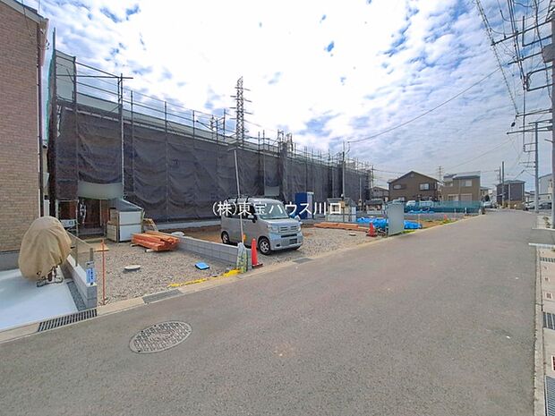 前面道路含む現地