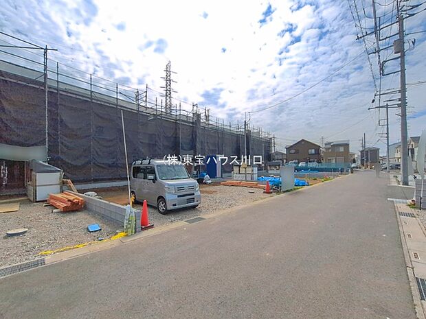 前面道路含む現地