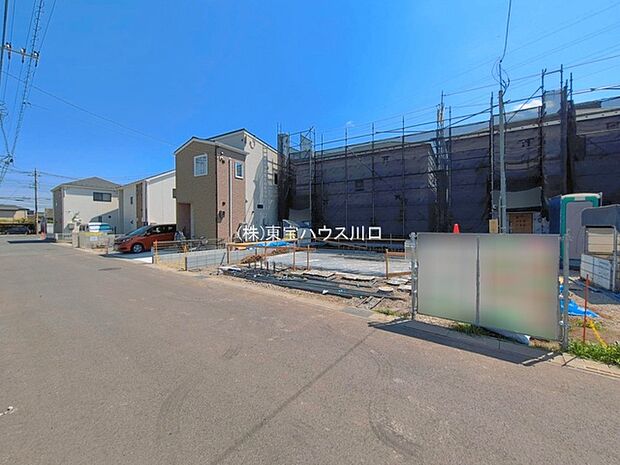 前面道路含む現地