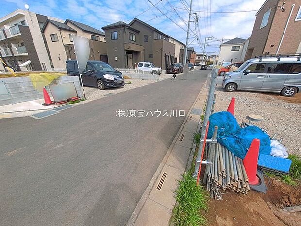 前面道路含む現地