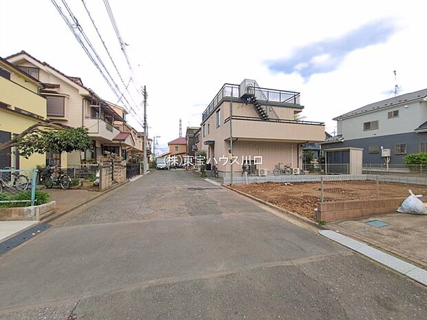 前面道路含む現地