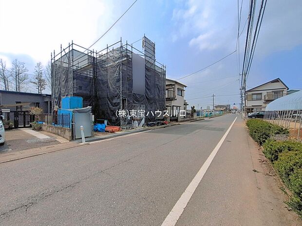 前面道路含む現地