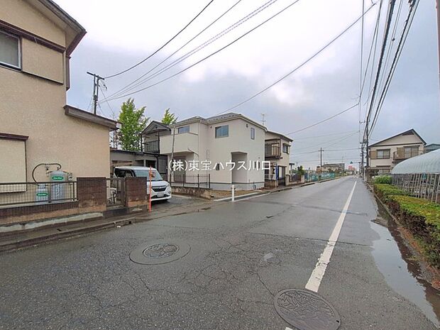 前面道路含む現地