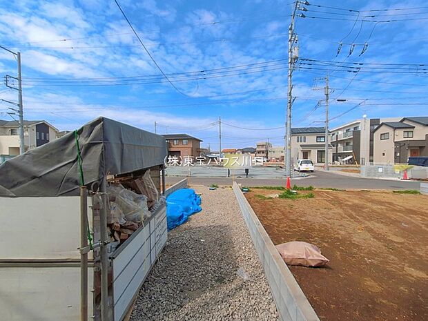 前面道路含む現地