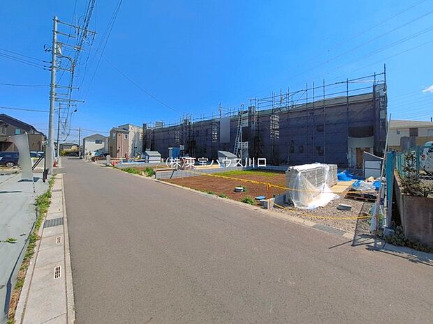 前面道路含む現地