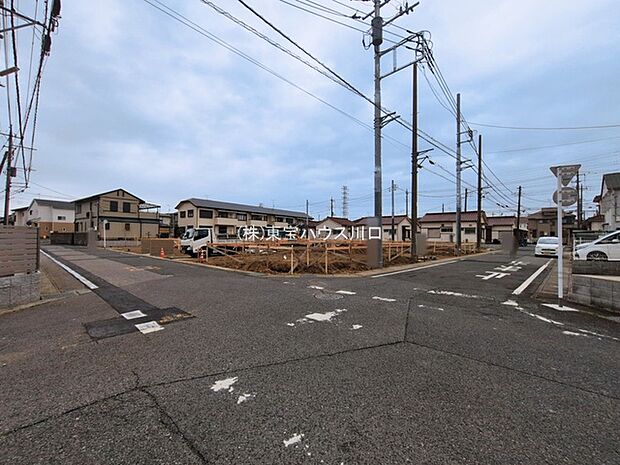 前面道路含む現地