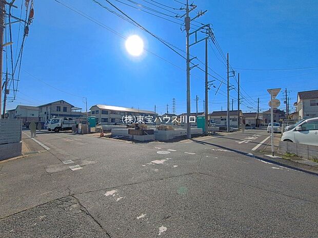 前面道路含む現地