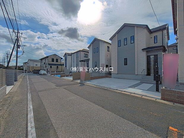 前面道路含む現地