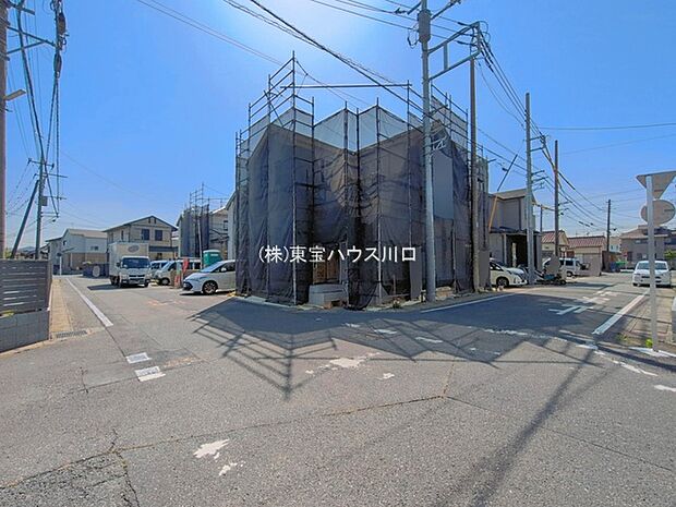 前面道路含む現地