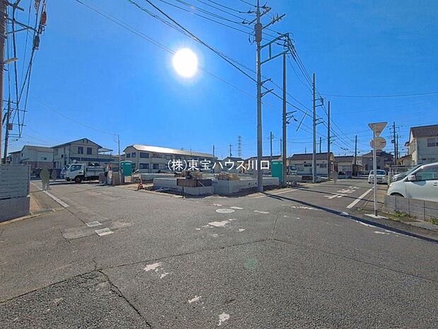 前面道路含む現地