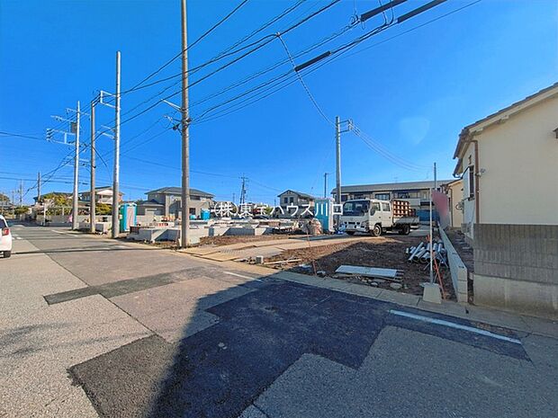 前面道路含む現地