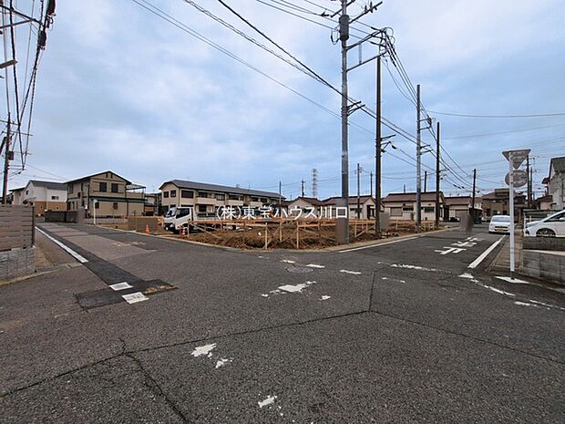 前面道路含む現地