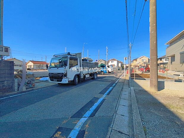 前面道路含む現地