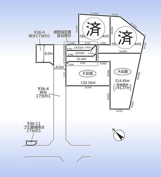 区画図