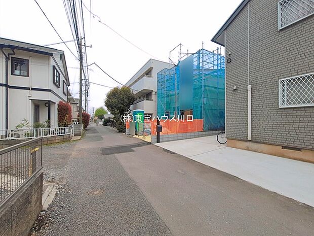 前面道路含む現地