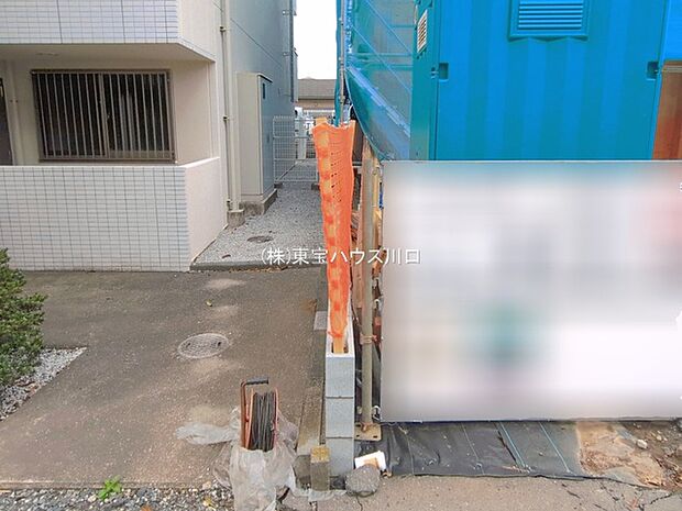 前面道路含む現地