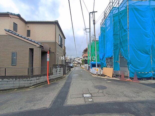 前面道路含む現地