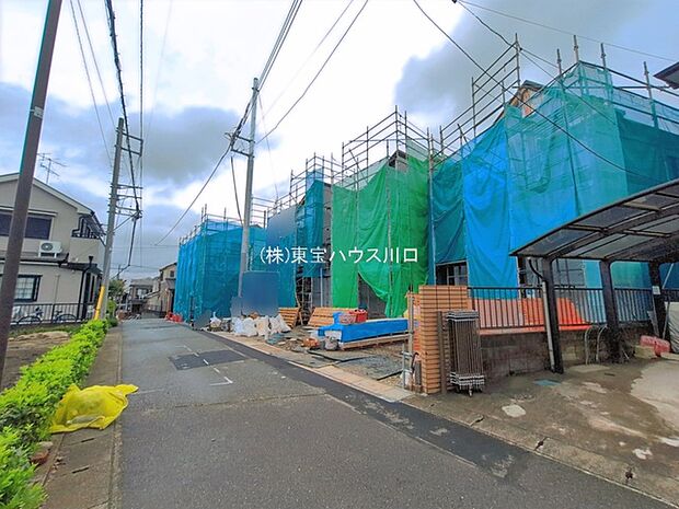 前面道路含む現地