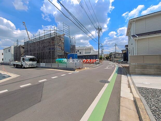 前面道路含む現地