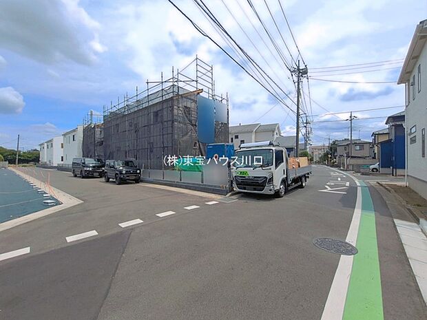 前面道路含む現地