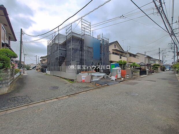 前面道路含む現地
