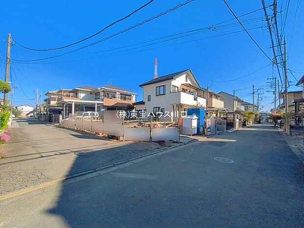 前面道路含む現地