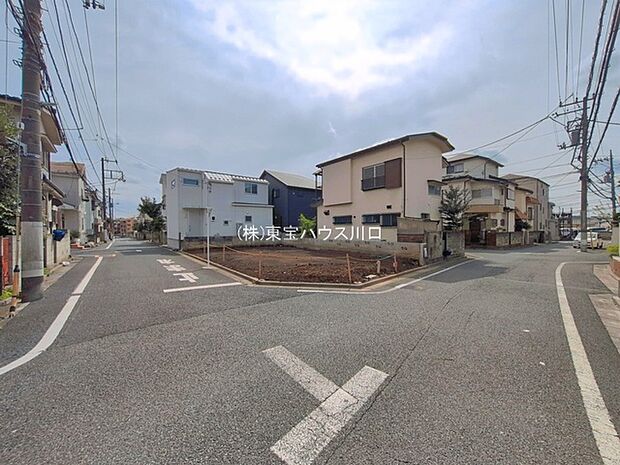 前面道路含む現地