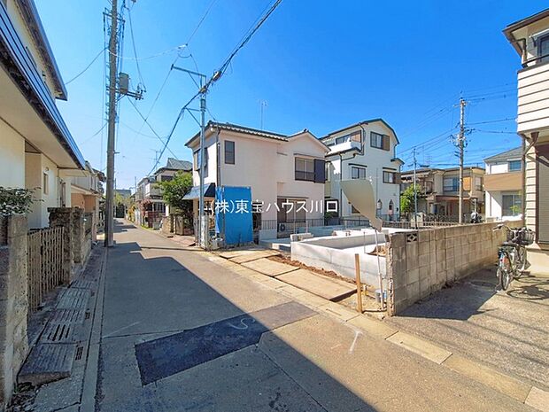 前面道路含む現地