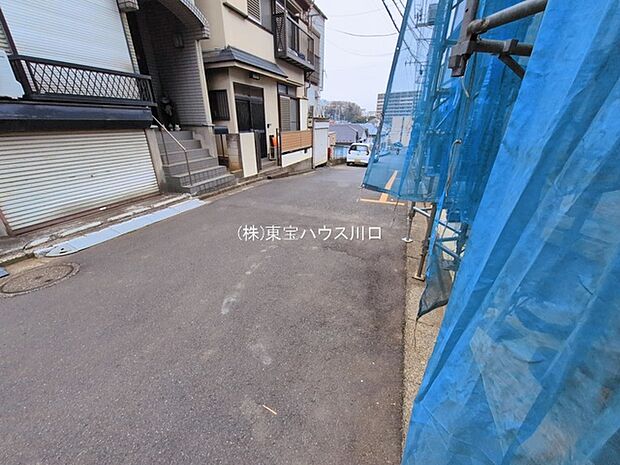 前面道路含む現地