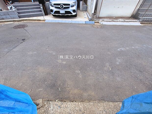 前面道路含む現地