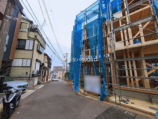 前面道路含む現地