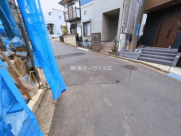 前面道路含む現地