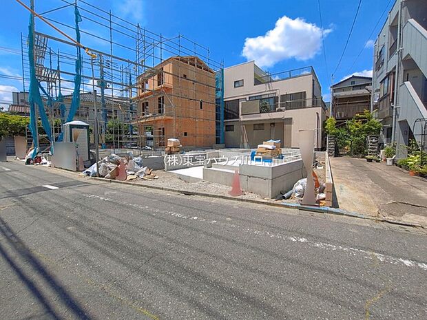 前面道路含む現地