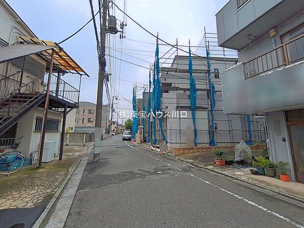 前面道路含む現地