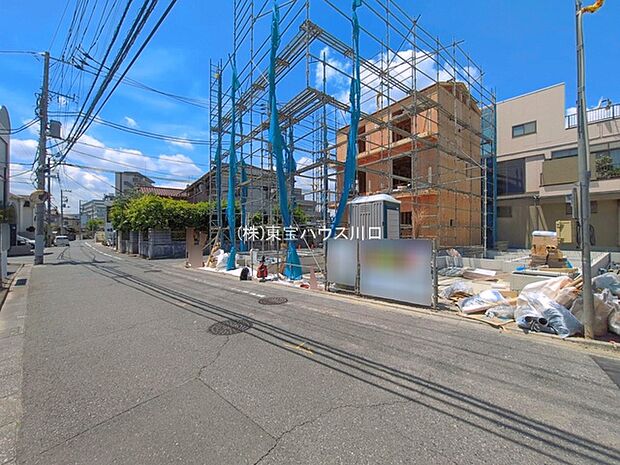 前面道路含む現地