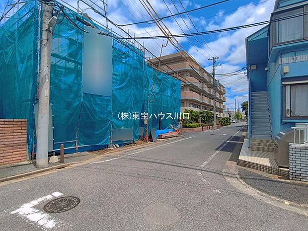 前面道路含む現地