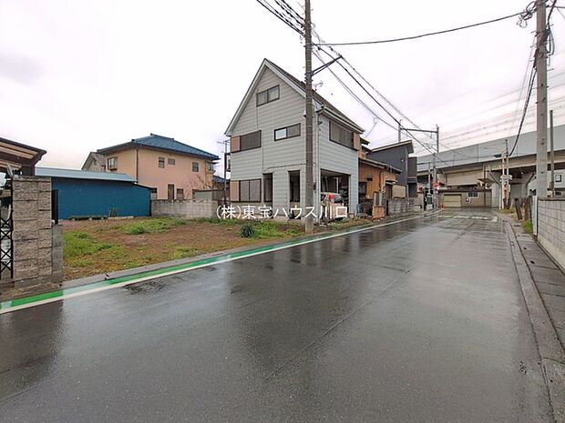 前面道路含む現地