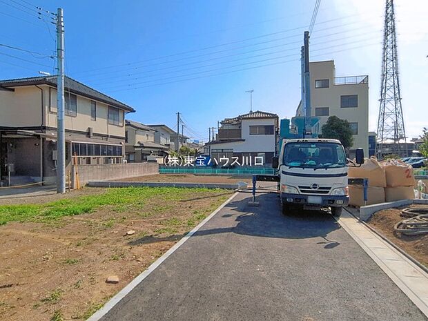 前面道路含む現地