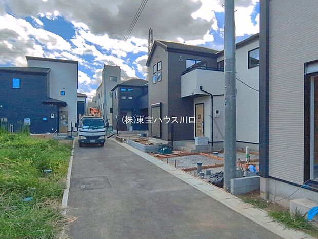 前面道路含む現地