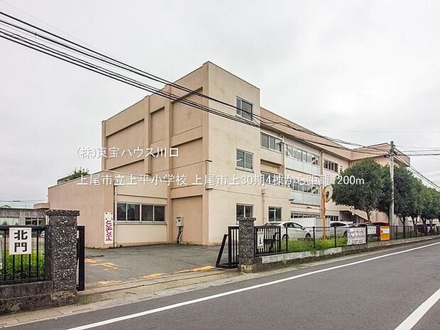 上尾市立上平小学校 1200m