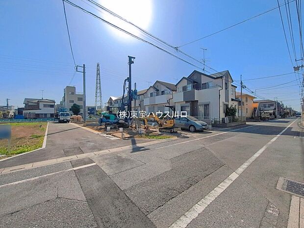 前面道路含む現地