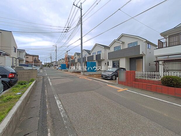 前面道路含む現地