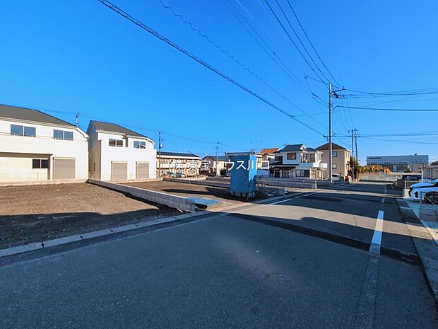 前面道路含む現地