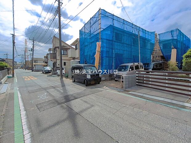 前面道路含む現地