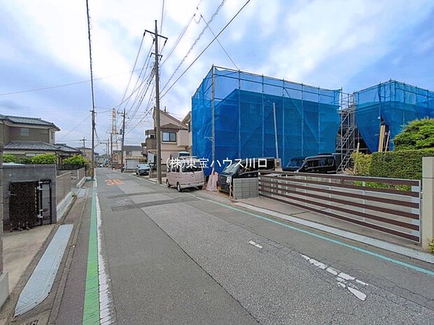 前面道路含む現地